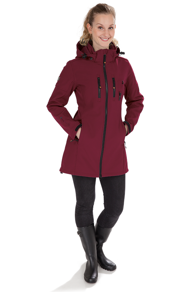 Damen Softshelllangjacke LYA
