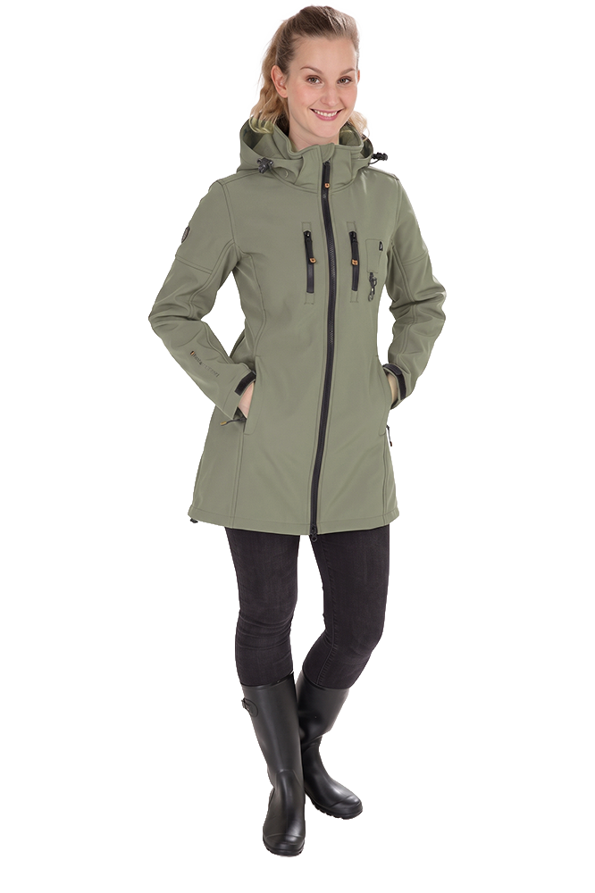 Damen Softshelllangjacke LYA
