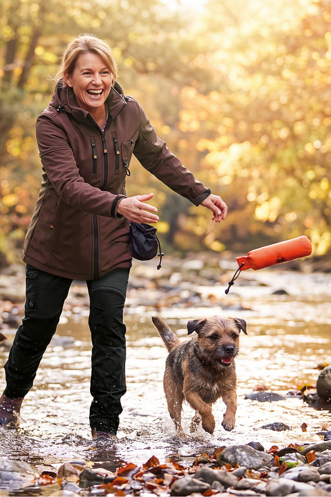 Damen Softshelllangjacke LYA